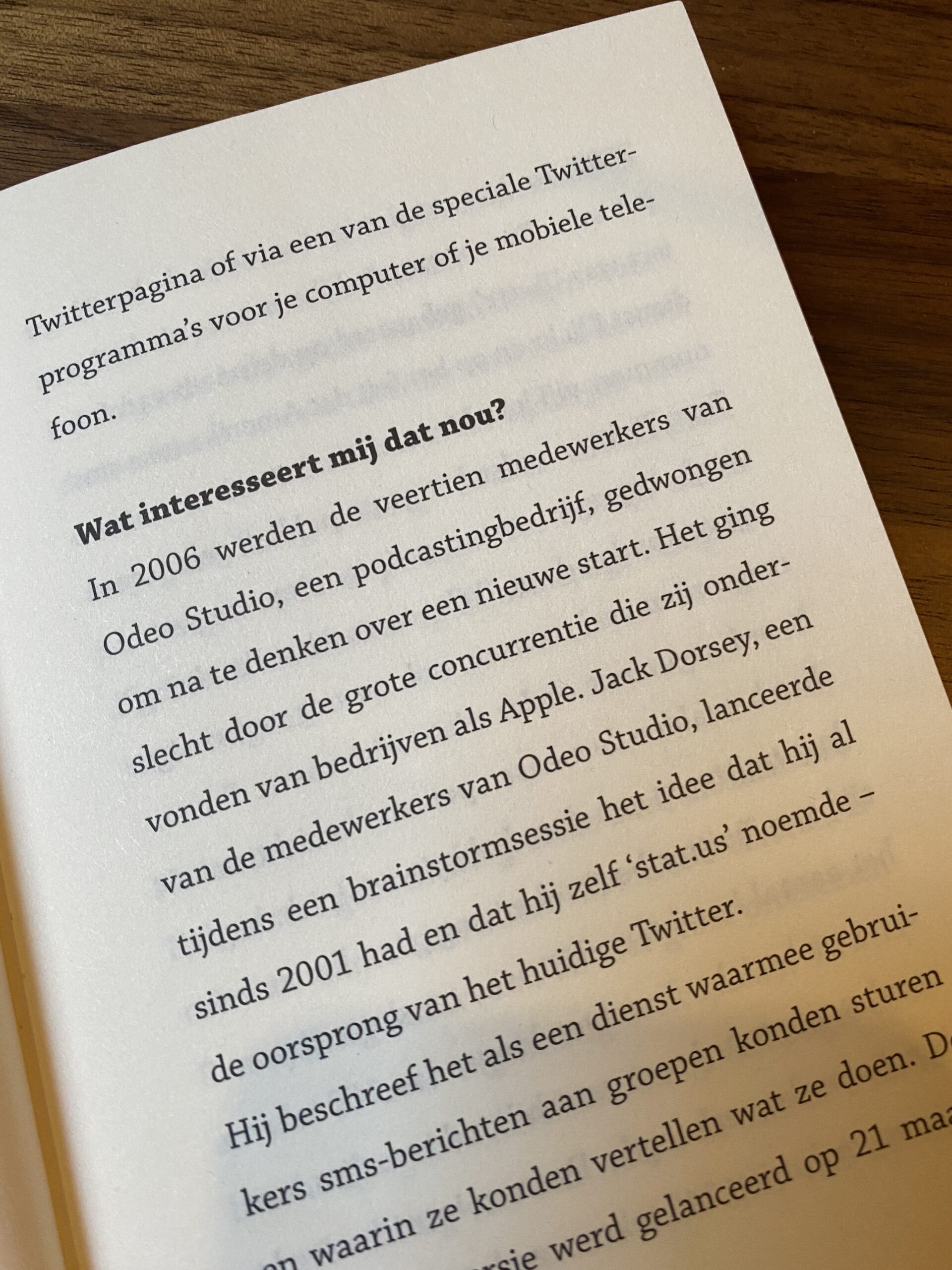 Uit 'Zakelijk twitteren voor beginners', Carlijn Postma